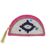 Porte-monnaie en perles œil