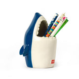 Ceramic Pencil Holder I Shark