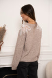 Maglione isole i taupe