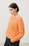 Pull femme Yanbay I Orange fluo