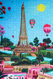 Puzzle d'été parisien, 1000 pièces