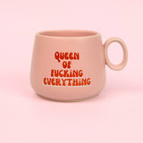 Queen of Fucking Everything - Tasse à cappuccino en céramique