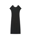 Vestido de remendo antracite interno