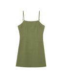 Vestido verde rivoli