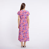 Robe Claudine I Fuchsia