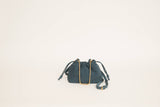 SAC CUIR SUEDE TESSA BLEU ORAGE
