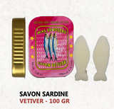 SAVON SARDINE VETIVER - 100 GR