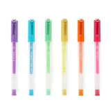 SET 6 MINI STYLOS À ENCRE GEL - SPRING IS IN THE AIR_KIT_12PCS - PASTEL COLOURS