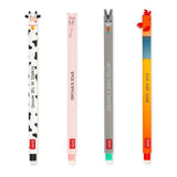 SET DE 4 STYLOS GEL EFFAÇABLE I COW + PIGGY + DONKEY + ROOSTER