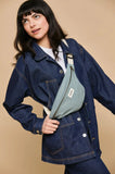 Sac banane Olivia - Denim gris