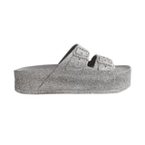 Sandales compensées Femme CAIPIRINHA GLITTER - COOL GREY