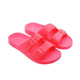 Flache BAHIA-Sandalen – PINK FLUO