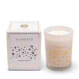 Scented candle Celebrate white 250gr