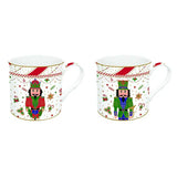 Set de 2 mugs en porcelaine "Casse-Noisette Twist" 300 ml