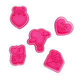 Set of 5 cookie cookies - Cookie Time!