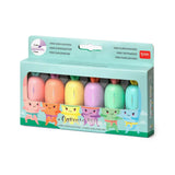 Set de 6 mini surligneurs I Carotte