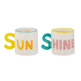 Set tasses à café I Sun Shine