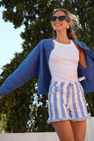 Short Corinthe I Bleu