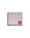 Small Rectangular Metal Tray - Purple