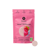 Solid drinks bio - fraise & framboise - vitamine c - 12 pastilles