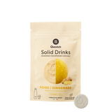 Solid drinks - poire & gingembre - vitamines c & b - 12 pastilles