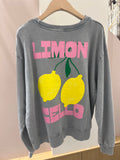 Sweatshirt Limoncello I Gris