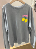 Limoncello I Sweatshirt Grau