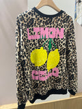 Sweatshirt Limoncello I Léopard