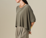 T-SHIRT AMANDINE - KAKI