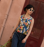 TOP MILLIE FLOR RETRO