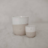 Tasse à expresso en forme de cœur