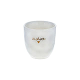 Tasse bichette coeur gold