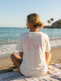 Tee Shirt Cote d'Azur I Blanc