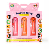 Christmas Holiday Frosted & Cozy Sparkle Lip Gloss Trio
