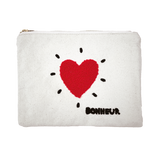 Trousse influence cœur rouge bonheur