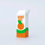 Orangensaftvase