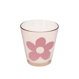 Marguerite Pink Glass