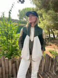 Berri I sleeveless jacket Green