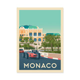 Art-Poster - Monaco - Olahoop Travel Posters