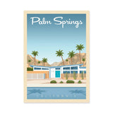 Art-Poster - Palm Springs - Olahoop Travel Posters