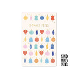 Priecīgus svētku dienas rotājumus