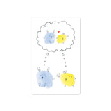 Hasen und Hühnchenpaar