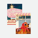 California Diner - Caderno de Bolso A6 DUO