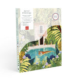 Sayı kutusuna göre boya - Havuzumda Rahatlayan Kaplan