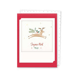 Priecīgus Ziemassvētku ziemeļbriežus