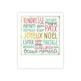 joyeux noel wordings