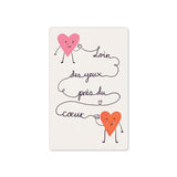 loin des yeux près du coeur