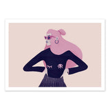 Umjetnost -post - želite pojesti kosu - 30 x 40 cm