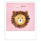 Carte postale - Format Polaroide - Bisous bisous pine cone lion