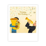 Carte postale - Format Polaroide - Happy birthday concert